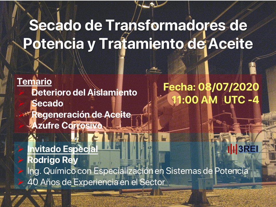 Secado de Transformadores de Potencia y Tratamiento de Aceite